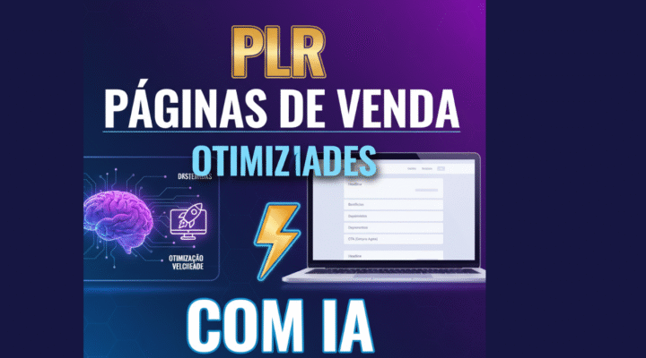 Páginas de Venda de PLR: Otimize com IA e Aumente 10x suas Vendas